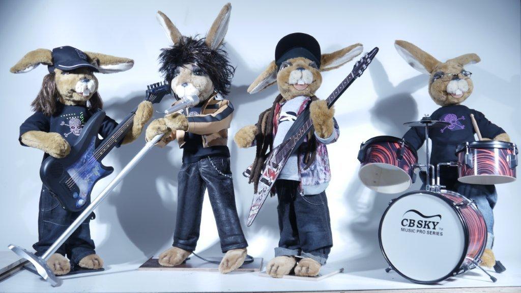 Tokio Hotel durch Osterzauber verwandelt